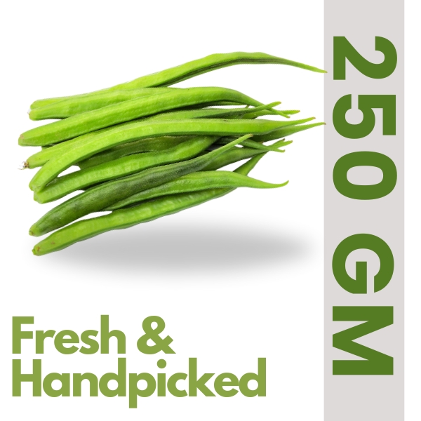 Fresh & handpicked Cluster Beans (Gavar) (250 gm)