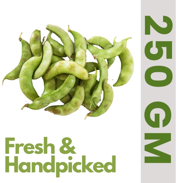 Fresh & handpicked Green Surati Beans (250 gm)