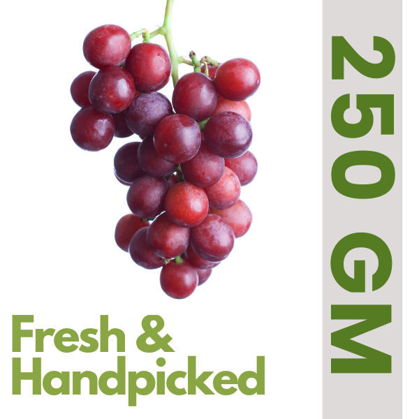 Fresh Flame Grapes (250 gm)