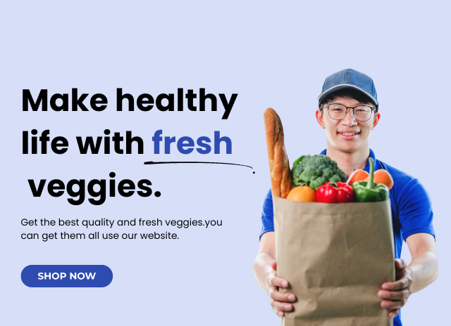 Fresh Veggies Banner