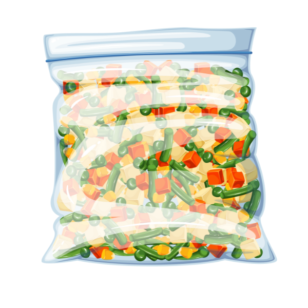 Frozen vegetables