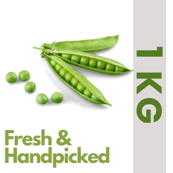 Fresh & handpicked Pencil Green Peas (1 kg)